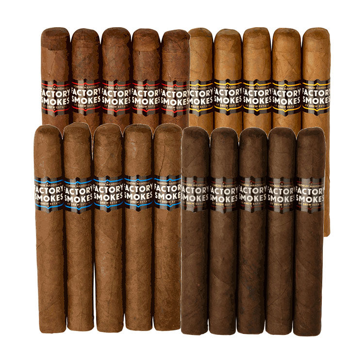 20ct Factory Smokes Sampler, , jrcigars